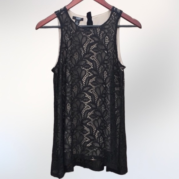 Alfani Floral Lace Tank Top PS - Picture 7 of 12